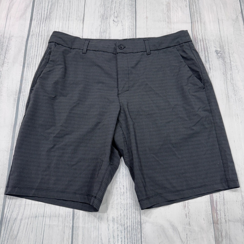 Hang Ten Bathing Suit 38 Gray Swim Trunks Shorts Beach Mens